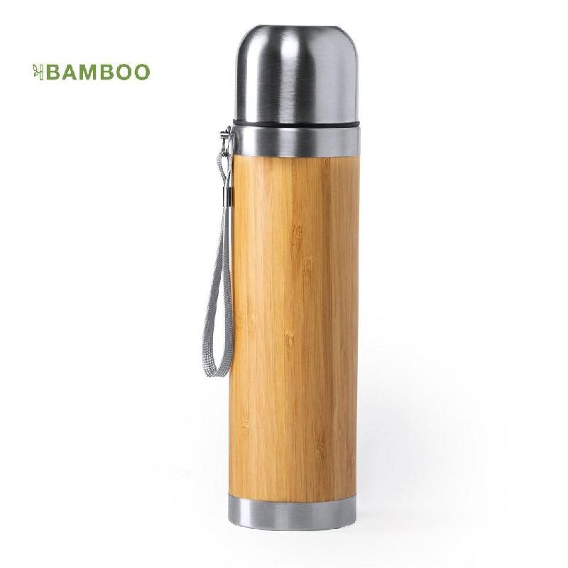 Termo Acero/bambu
