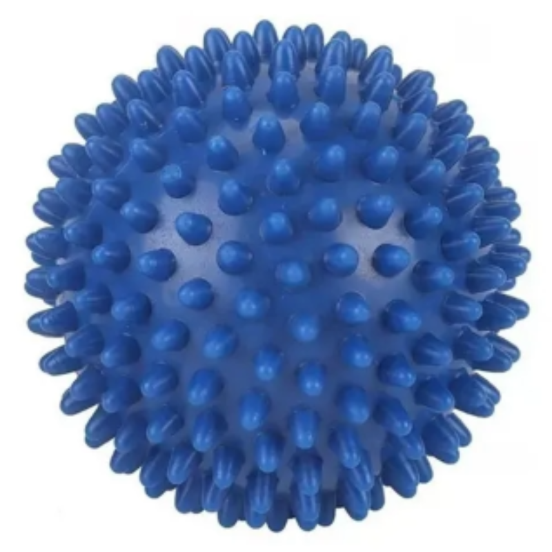 Pelota De Estimulacion Con Pinches De 9 Cm. Volko. 120 Grs.
