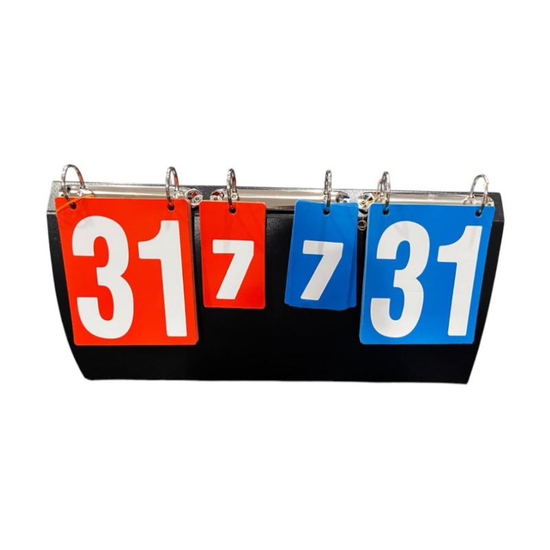 Tablero De Puntuacion Manual. Tanteador. 40 X 16 X 20 Cm.