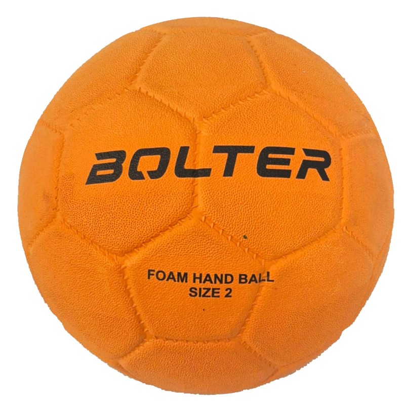 Pelota De Handball N° 2 Bolter -soft-  Material Goma Y Foam. Color Naranja.