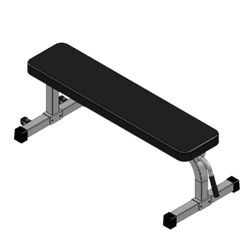 Banco Plano Volko 7028. Con Ruedas Para Traslado