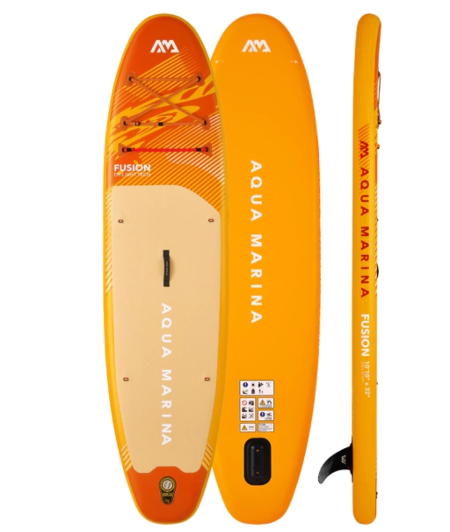 Tabla  Sup (stand Up Paddle)- Surf - Aqua Marina Fusion - Modelo 2026 - Inflador 12v