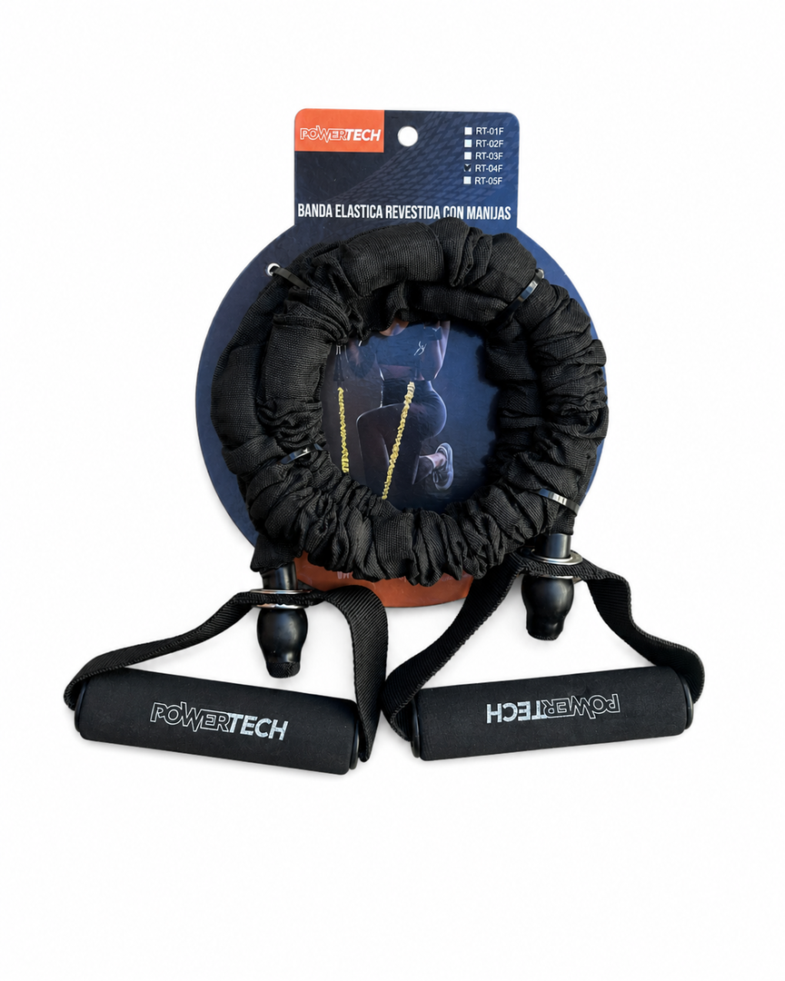 Banda Revestida Tension Super Alta (negra) - Marca Powertech 