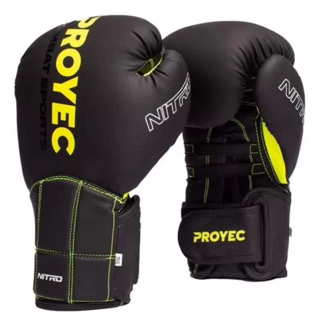 Guante C/velcro Poliuretano  (14 Oz) (610) - Marca Proyec Mod Nitro