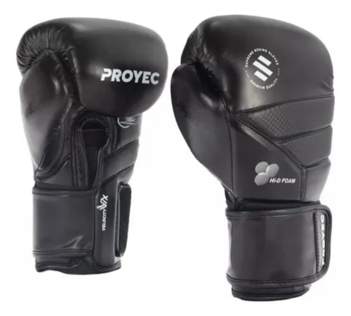 Guante Boxeo C/velcro Cuero Sint- 14 Oz  -  Mod Supreme - Marca Proyec-