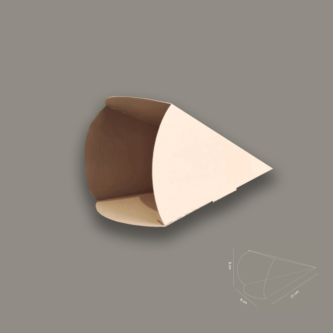Cono Natural Para Fritas