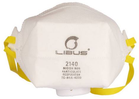 Mascarilla Descartable Libus Plegable Modelo 2140c