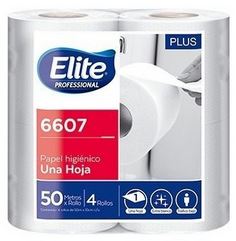 Papel Higienico Elite 6607 Paq. X 4 Unid