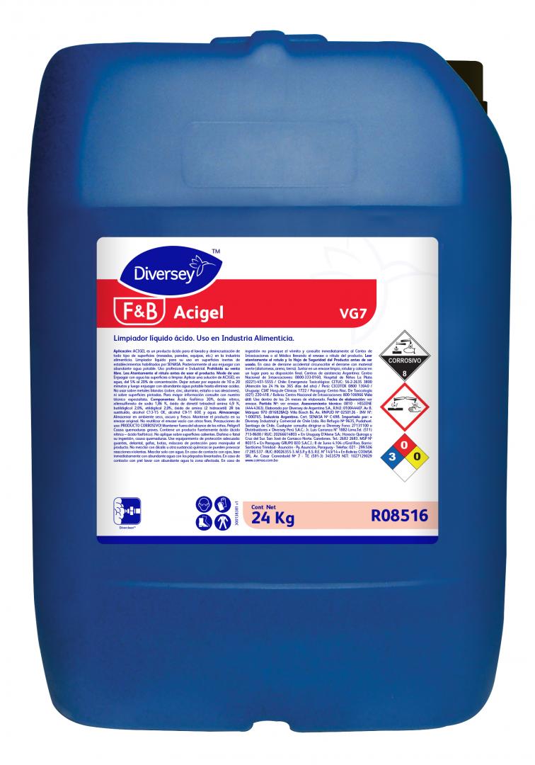 Acigel Bidon X24kg  (diversey)