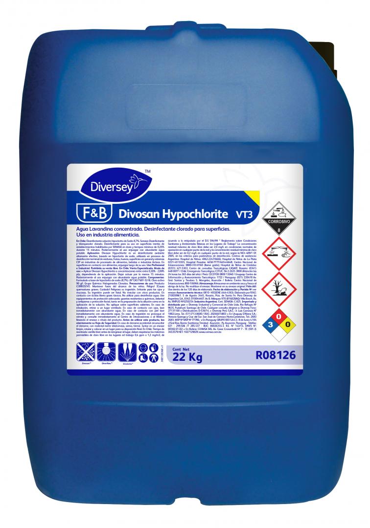 Divosan Hypochlorite X22kg (diversey)