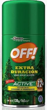 Off Aerosol Extra Duracion X 165 Cc. X U