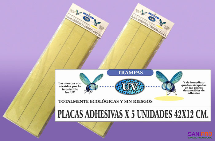 Placas Adhesivas Vector X 24 Unid 